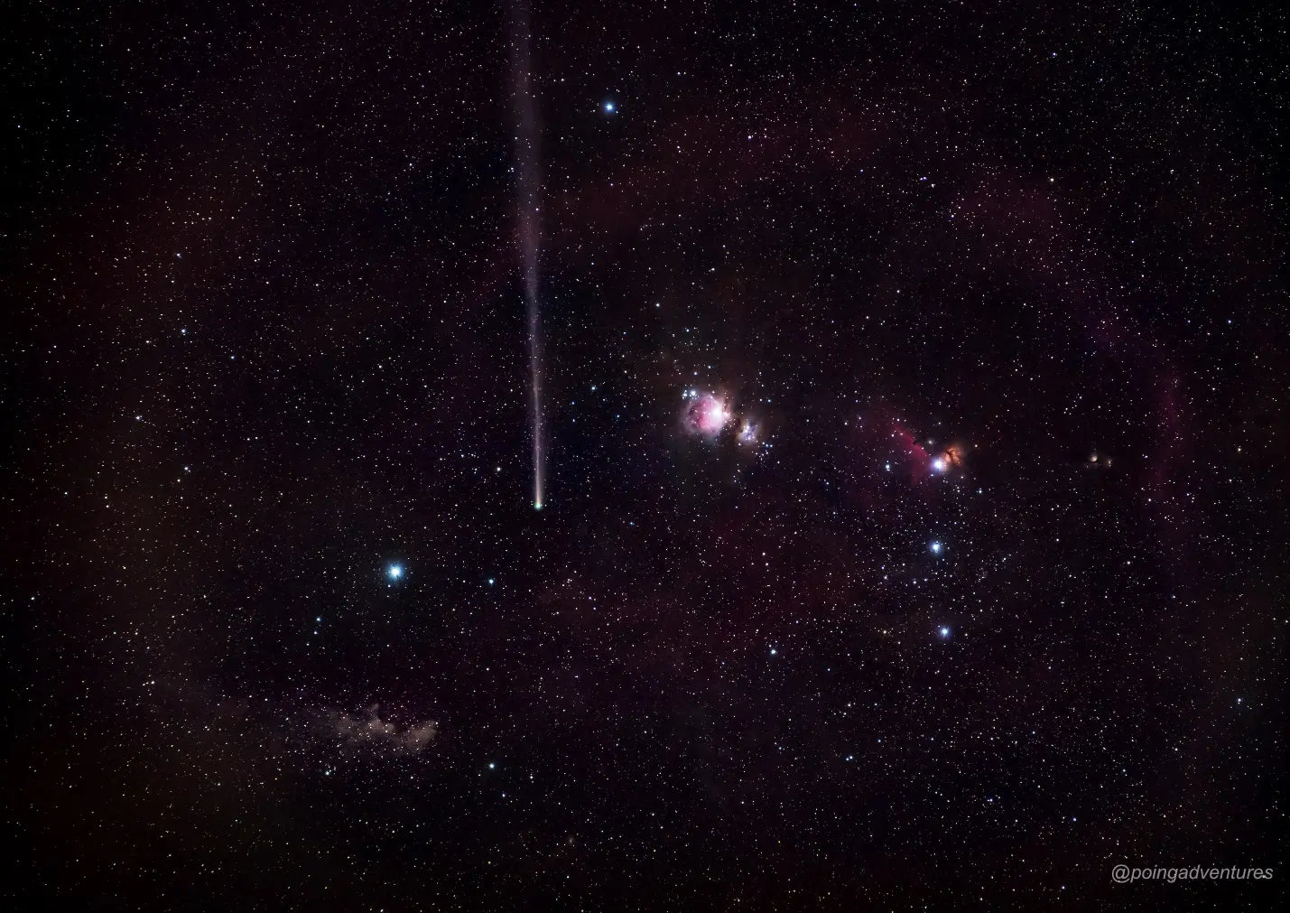 ☄️When C/2025 R3 Passed Through Orion – Move Shoot Move Photography Limited