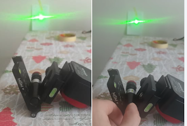 Calibration Procedure for a Laser Pointer