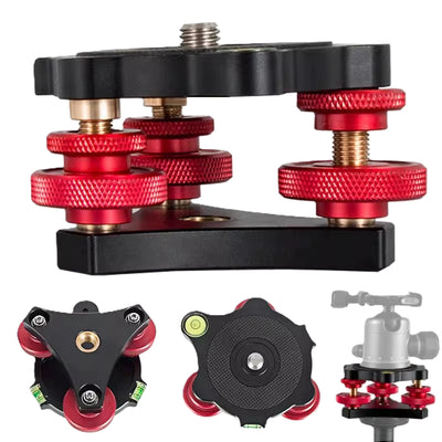 MSM ±5°Fine-Tuning Leveling Base, tripod head, camera base with 3/8 screw