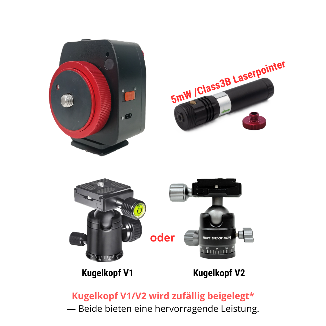 NOMAD-Sternverfolger für Anfänger und erfahrene Astrofotografen – das beste Geschenk für dich und deine Liebsten 🎁