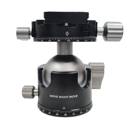 Double-Panning Heavy Duty Ball Head — Keeps Your Gear Stable in Dark Field👍