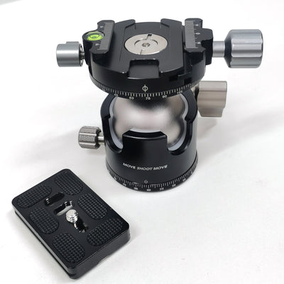 Double-Panning Heavy Duty Ball Head