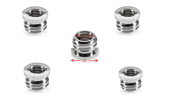 Adaptateur de vis 3/8" vers 1/4" x 5 pièces