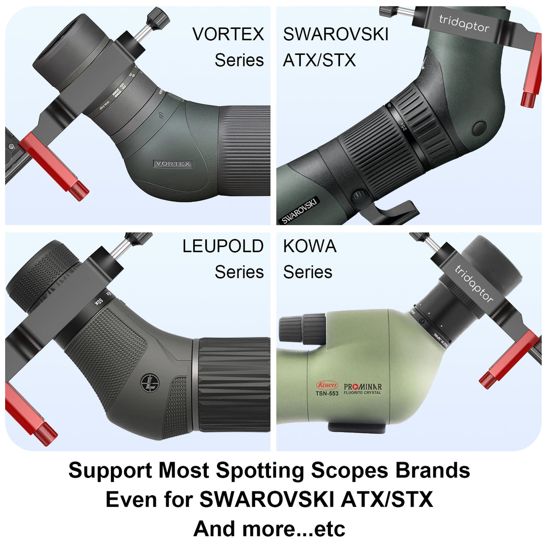 tridaptor - The best universal telescope phone adapter ever-3-axis(X,Y,Z) adjustment!