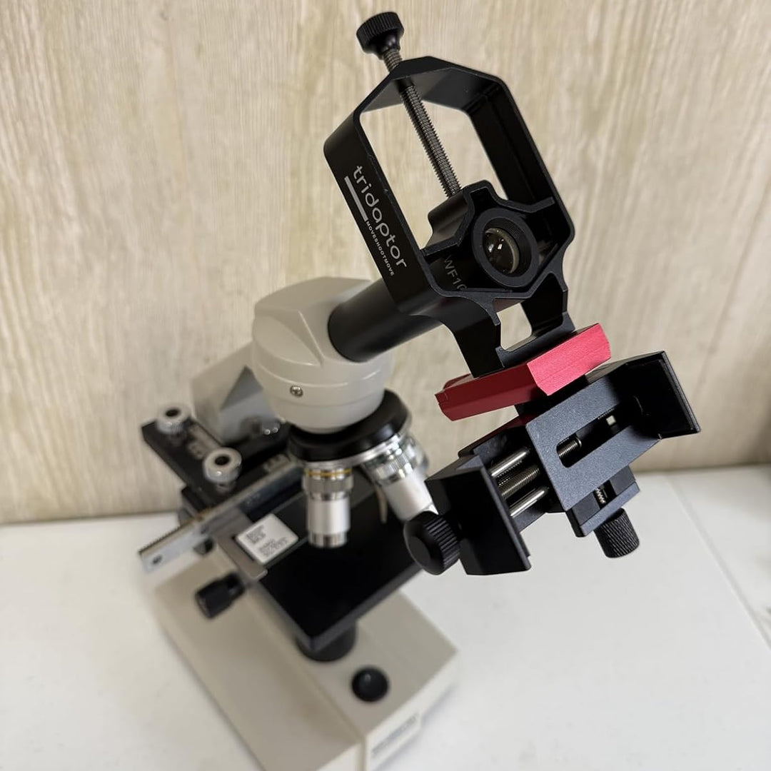 Tridaptor | 3-Axis Precision Smartphone Adapter for Microscopes