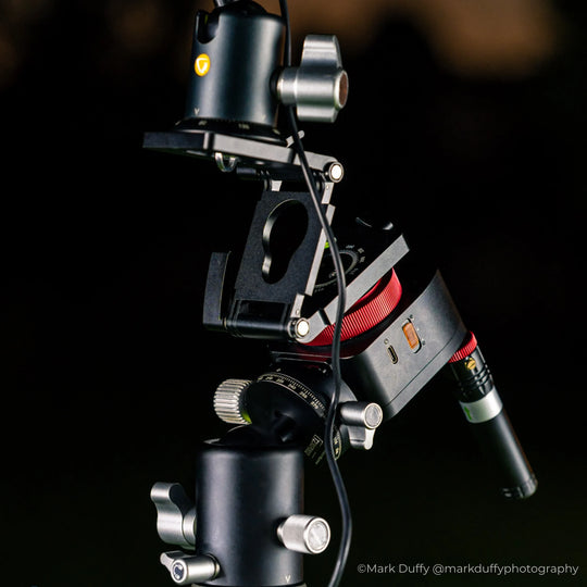 NOMAD setup with Z mount, laser, and a ball head