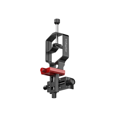 tridaptor 3-Axis Smartphone Adapter, High Precision Digiscoping Adapter for Spotting Scope, Telescope, Binoculars, Microscopes, Monoculars - TRIDAPTOR