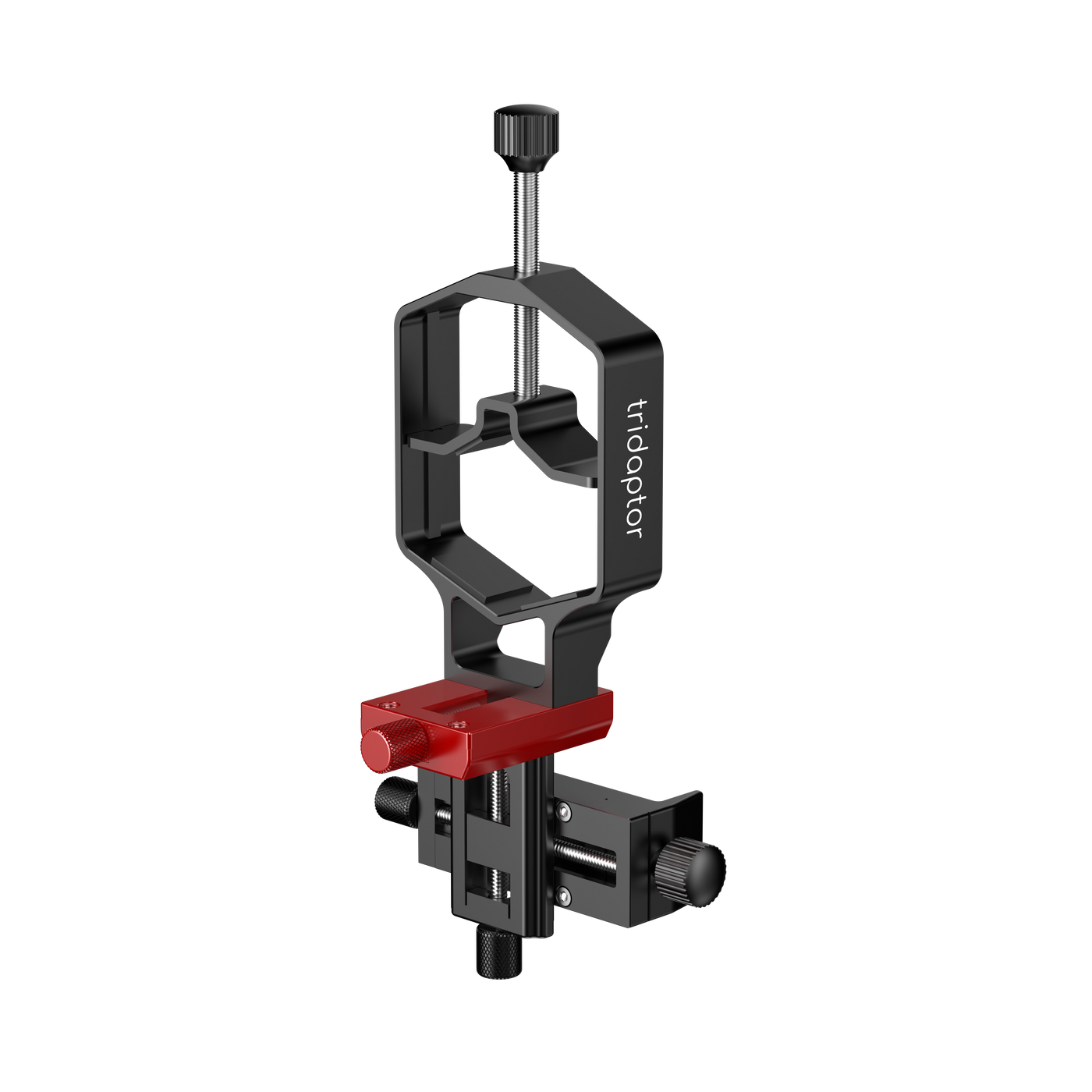 tridaptor 3-Axis Smartphone Adapter, High Precision Digiscoping Adapter for Spotting Scope, Telescope, Binoculars, Microscopes, Monoculars - TRIDAPTOR