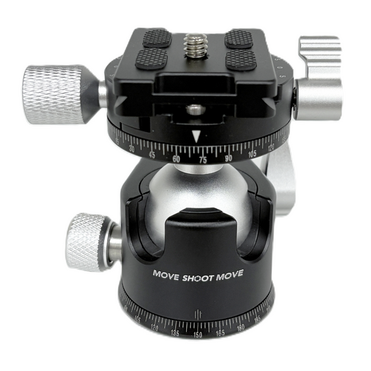 Double-Panning Low Gravity Ball Head- Light Weight Setup Recommended by Richard Tatti