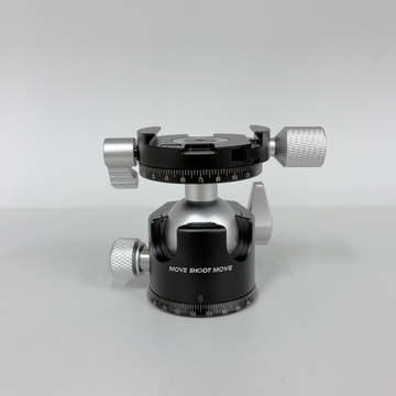 Double-Panning Low Gravity Ball Head- Light Weight Setup