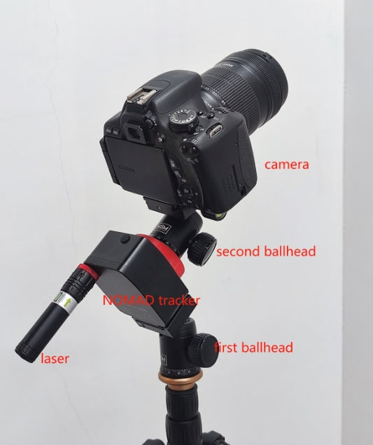 MSM Ball head to connect camera onto Star Tracker