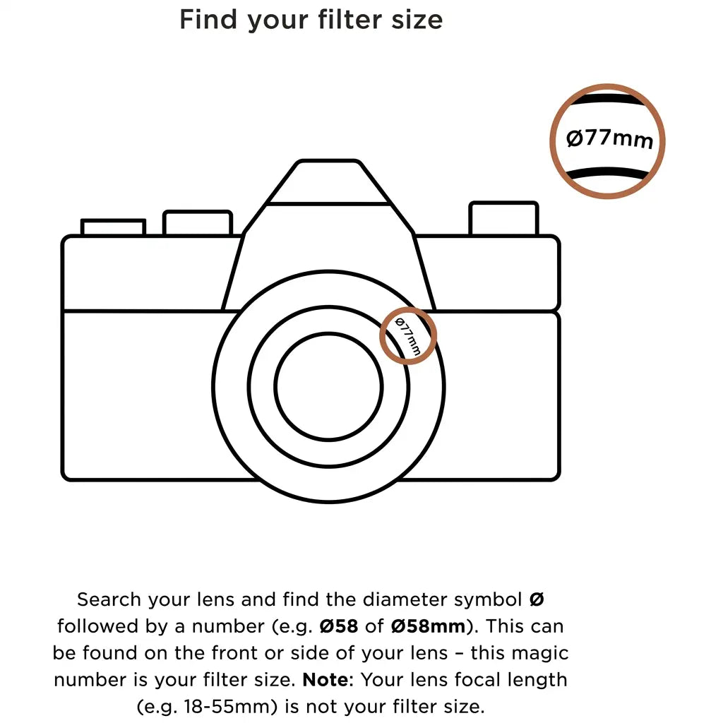 Easy Focus Star Focus Filter for Stars and Planetary Photography