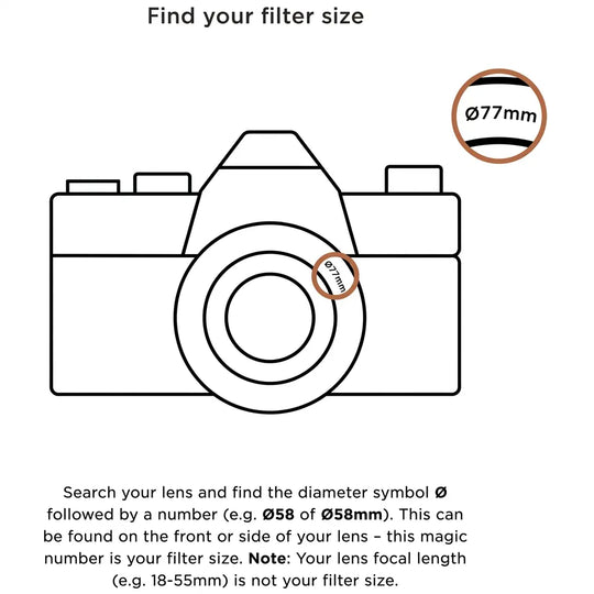 Easy Focus Star Focus Filter for Stars and Planetary Photography