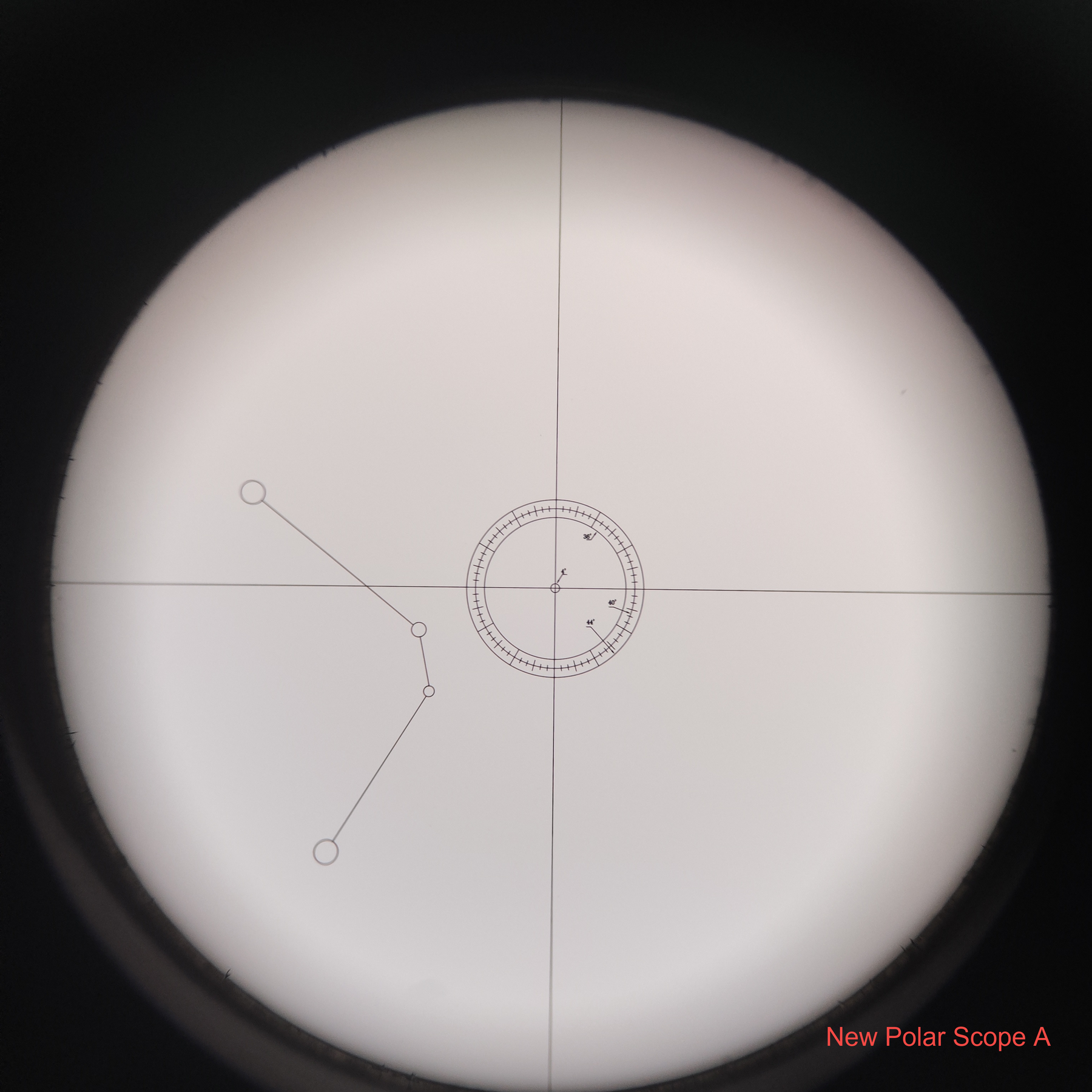 Polar Scope with Mount For Sifo Star Tracker, Sky-watcher, CELESTRON ...