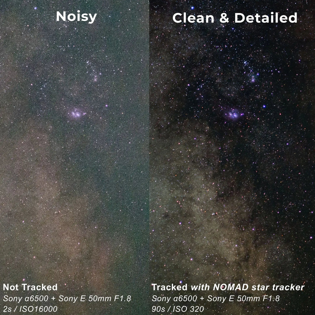 NOMAD Grab &amp; Go hvězdný tracker pro začátečníky i zkušené fotografy