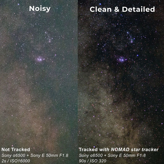 NOMAD Grab &amp; Go hvězdný tracker pro začátečníky i zkušené fotografy