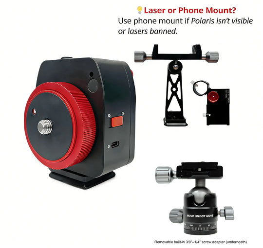 NOMAD Grab &amp; Go Star Tracker for Beginner and Experienced Photographers