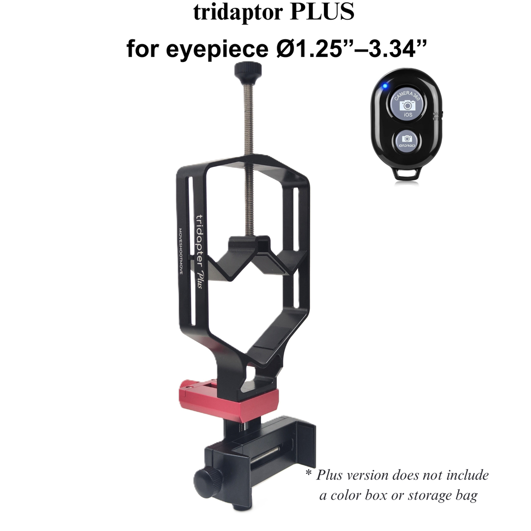 Tridaptor – 3-Axis Smartphone Telescope &amp; Digiscoping Adapter