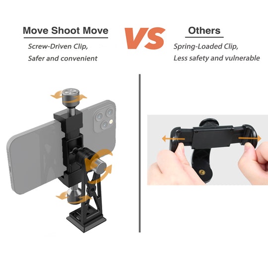 Support de téléphone pour alignement polaire en astrophotographie sur NOMAD /MSM Rotator
