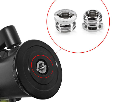 Adaptateur de vis 3/8" vers 1/4" x 5 pièces