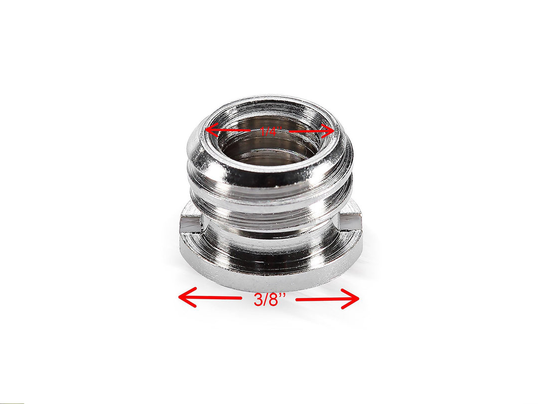Adaptateur de vis 3/8" vers 1/4" x 5 pièces