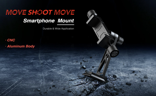 Support de téléphone pour alignement polaire en astrophotographie sur NOMAD /MSM Rotator
