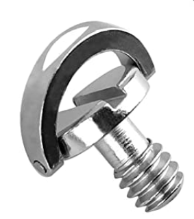 3/8" to 1/4" convert screw adapters & Stainless Steel 1/4" D-Ring Screws
