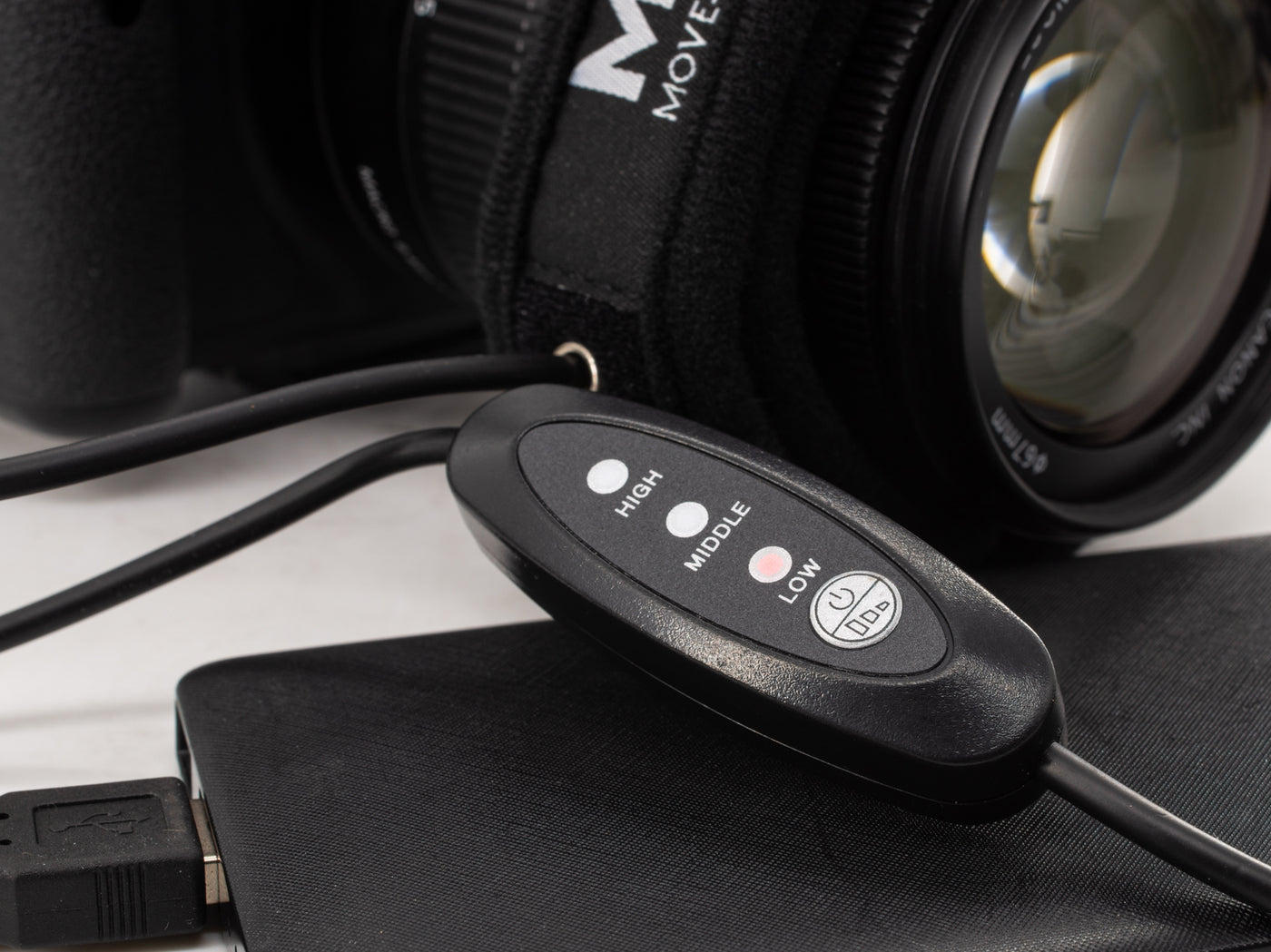 Lens Warmer/Dew Heater Band for astrophotography (With Controller)