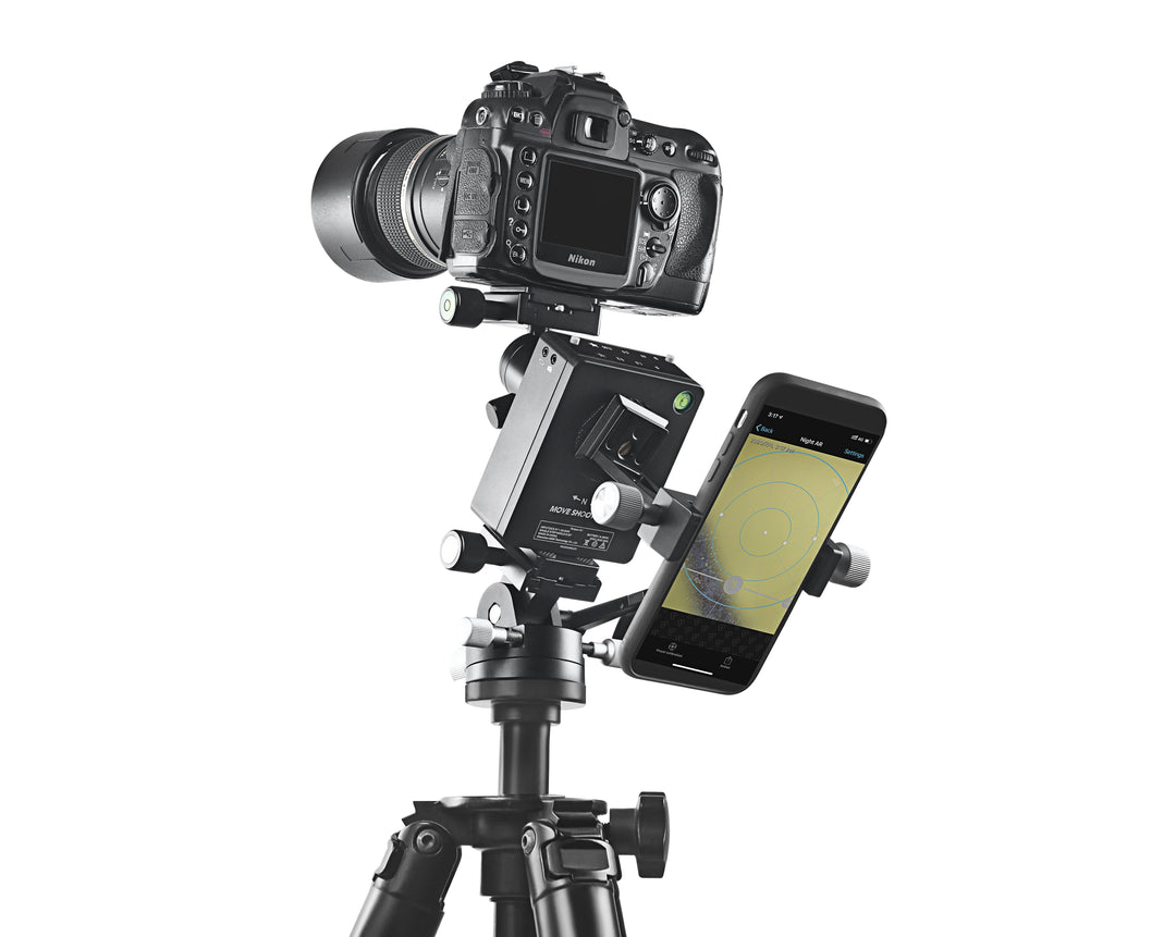 Support de téléphone pour alignement polaire en astrophotographie sur NOMAD /MSM Rotator