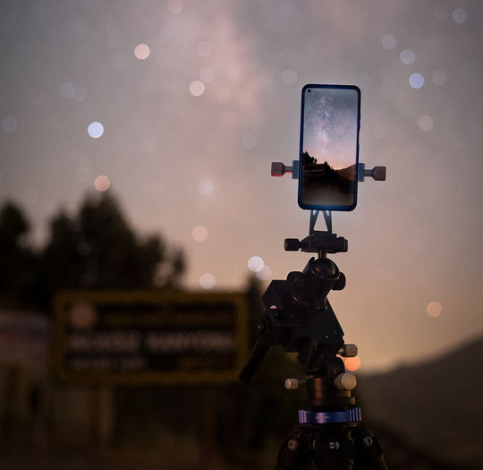 Support de téléphone pour alignement polaire en astrophotographie sur NOMAD /MSM Rotator